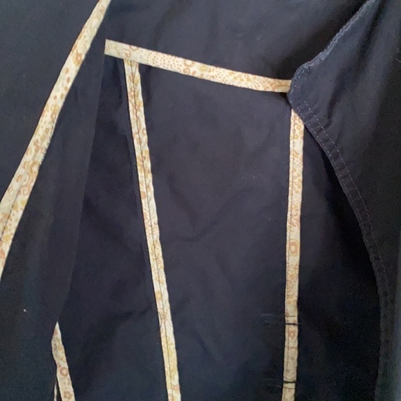 Andrew Marc New York Light Weight Double Breasted Belted Trench Coat,Size Medium - Picture 10 of 14